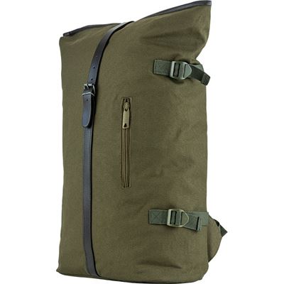 Batoh FOLD TOP plátěný ZELENÝ