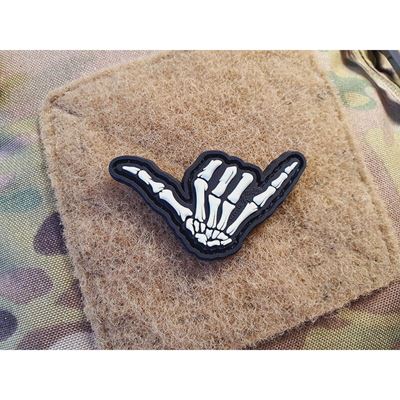 Nášivka SHAKA velcro GLOW IN THE DARK JACKETS TO GO JTG-SKP-GID 3