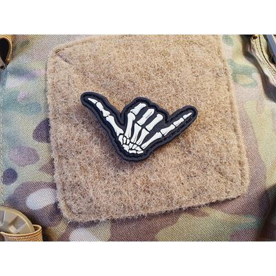 Nášivka SHAKA velcro GLOW IN THE DARK JACKETS TO GO JTG-SKP-GID 4