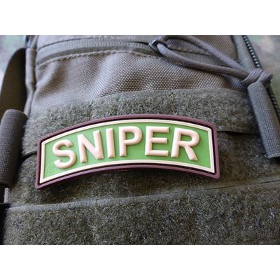 Nášivka oblouček SNIPER velcro plast MULTICAM