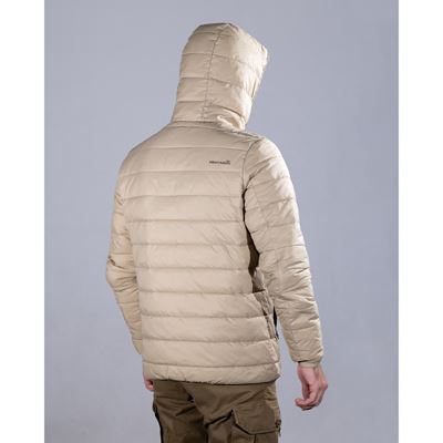 Bunda s kapucí AURORA 2.0 PUFFER HOODED KHAKI