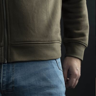 Mikina HIGHNECK se zipem RAL 7013 PENTAGON K09052-06E 4