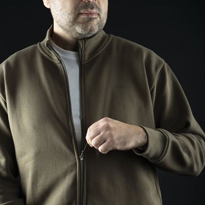 Mikina HIGHNECK se zipem RAL 7013 PENTAGON K09052-06E 3