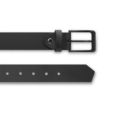 Opasek MONTE s ČERNOU přezkou 35mm ČERNÝ PENTAGON K17140-BLK-01 2
