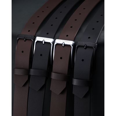 Opasek MONTE s ČERNOU přezkou 35mm ČERNÝ PENTAGON K17140-BLK-01 3