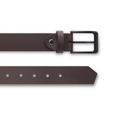 Opasek MONTE s ČERNOU přezkou 35mm VÍNOVÝ PENTAGON K17140-BLK-10 2