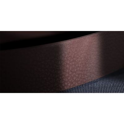 Opasek MONTE s ČERNOU přezkou 35mm VÍNOVÝ PENTAGON K17140-BLK-10 4