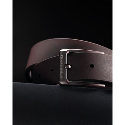Opasek MONTE se STŘÍBRNOU přezkou 35mm VÍNOVÝ PENTAGON K17140-STL-10 4