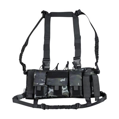 Vesta taktická TROJAN CHEST RIG BTP BLACK