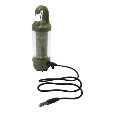 Lampa kapesní dobíjecí s karabinou