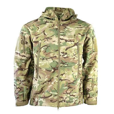 Bunda softshell TACTICAL PATRIOT maskování BTP