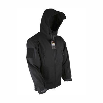 Bunda softshell TACTICAL PATRIOT ČERNÁ