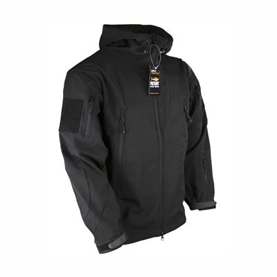 Bunda softshell TACTICAL PATRIOT ČERNÁ