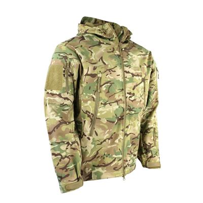 Bunda softshell TACTICAL PATRIOT maskování BTP