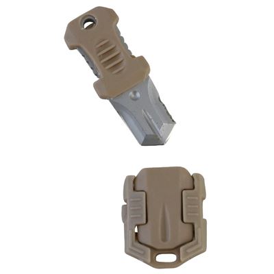 Nůž taktický MOLLE mini COYOTE