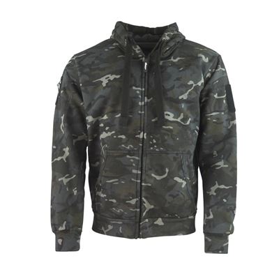 Mikina s kapucí SPEC-OPS maskování BTP BLACK