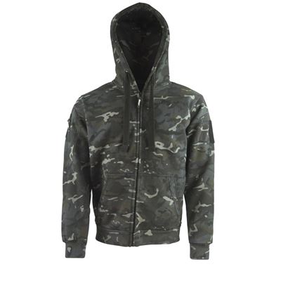 Mikina s kapucí SPEC-OPS maskování BTP BLACK