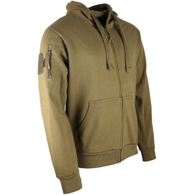 Mikina s kapucí SPEC-OPS maskování COYOTE
