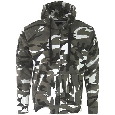 Mikina s kapucí SPEC-OPS maskování URBAN CAMO METRO