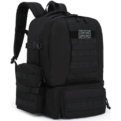 Batoh Expedition MOLLE 50 litrů ČERNÝ