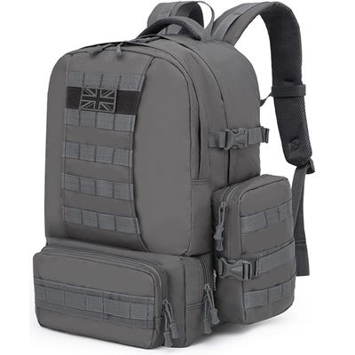 Batoh Expedition MOLLE 50 litrů ŠEDÝ