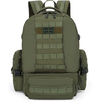 Batoh Expedition MOLLE 50 litrů ZELENÝ