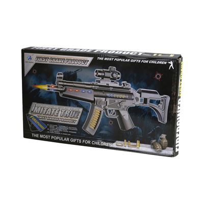 Hračka puška MP5 plastová 49 cm KOMBAT 804B-1 4