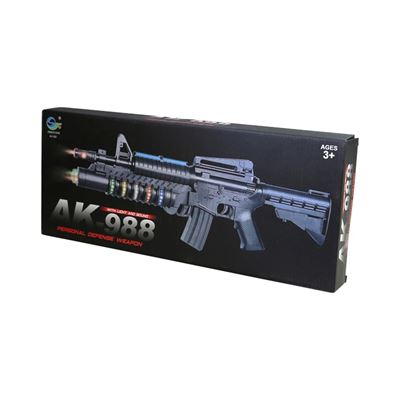 Hračka puška AK988 plastová 54 cm KOMBAT AK988 4