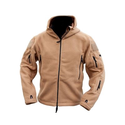 Mikina FLEECE RECON s kapucí COYOTE