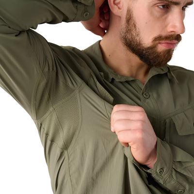 Košile CANOPY JUNGLE dlouhý rukáv OLIVE GREEN Helikon-Tex® KO-CJS-NL-02 13