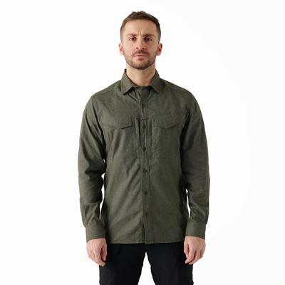 Košile DEFENDER Mk2 PILGRIM kostkovaná MOSS GREEN DENIM Helikon-Tex® KO-DPG-SR-1U 2