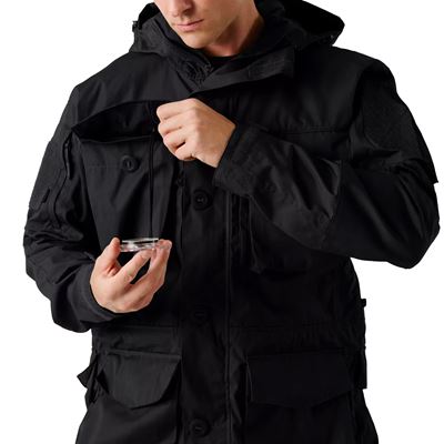 Bunda RECON SMOCK DuraCanvas® ČERNÁ Helikon-Tex® KU-RSJ-DV-01 11
