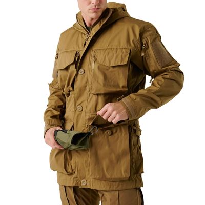 Bunda RECON SMOCK DuraCanvas® COYOTE Helikon-Tex® KU-RSJ-DV-11 2