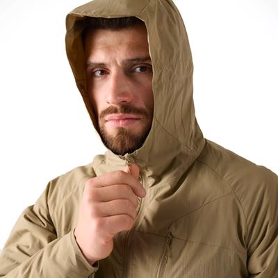 Bunda WOLFHOUND LITE s kapucí KHAKI Helikon-Tex® KU-WHH-NL-13 4