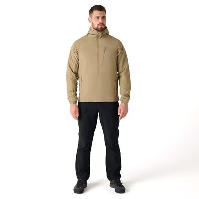 Bunda WOLFHOUND LITE s kapucí KHAKI Helikon-Tex® KU-WHH-NL-13 17