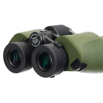 Dalekohled binokulární se zaměřovačem 8x40 ARMY ZELENÝ