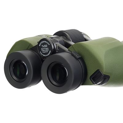 Dalekohled binokulární se zaměřovačem 7x50 ARMY ZELENÝ