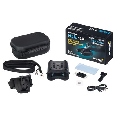 Digitální binokulární dalekohled s nočním viděním Levenhuk Halo 13X Helmet Levenhuk LE-82246 9