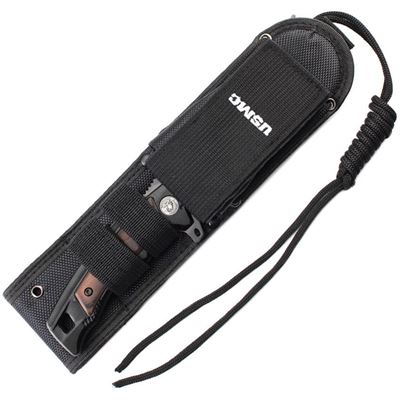 Nůž s pevnou čepelí M-FIX 3011 ČERNÝ USMC M-FIX3011BK 2