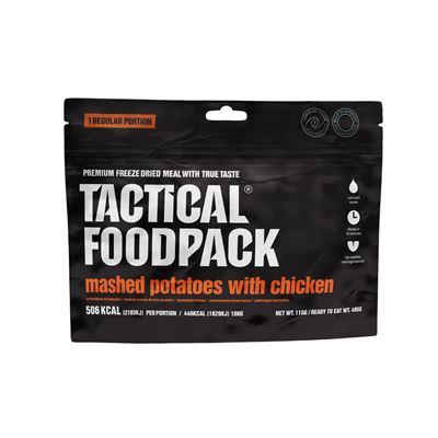 Jídlo dehydrované bramborová kaše s kuřecím masem TACTICAL FOODPACK M0031 2