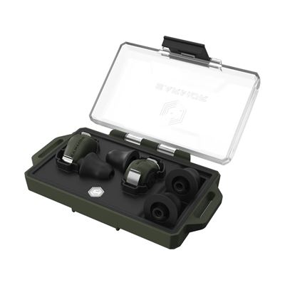 Špunty do uší elektronické M23T AI ASISTENT s BlueTooth FOLIAGE ZELENÉ EARMOR M23T-FG-AI 3