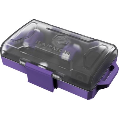 Špunty do uší elektronické M23T AI ASISTENT s BlueTooth FIALOVÉ EARMOR M23T-PP-AI 3