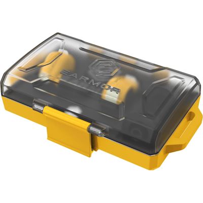 Špunty do uší elektronické M23T AI ASISTENT s BlueTooth ŽLUTÉ EARMOR M23T-YE-AI 4