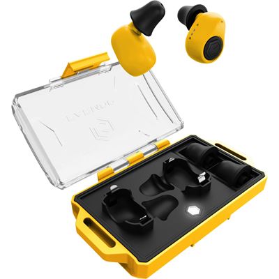 Špunty do uší elektronické M23T AI ASISTENT s BlueTooth ŽLUTÉ EARMOR M23T-YE-AI 3