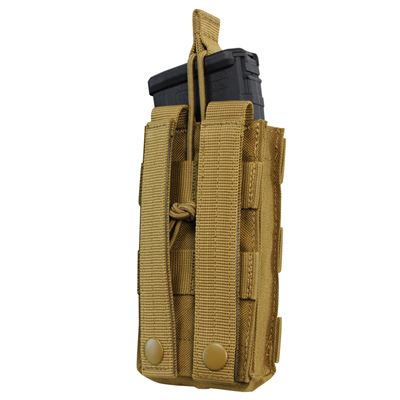 Sumka MOLLE na zásobník M16 otevřená COYOTE BROWN