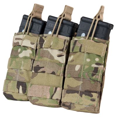 Sumka MOLLE trojitá na zásob. 3xM4 otev. MULTICAM®