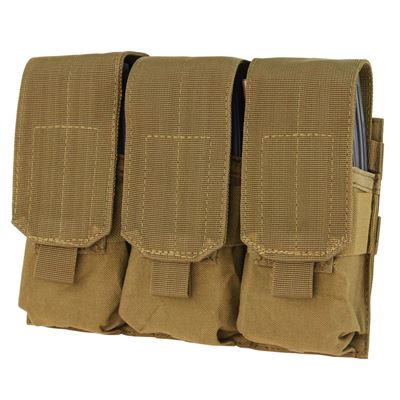 Sumka MOLLE na zásobníky 3xM16 COYOTE BROWN