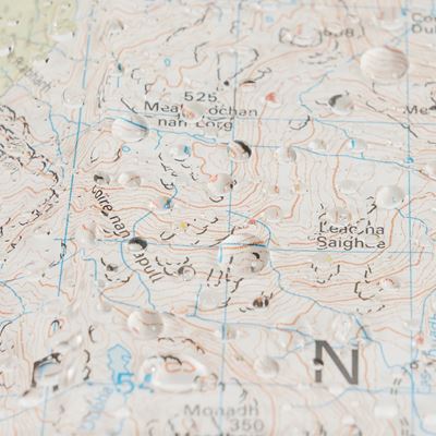 Pouzdro WANDERER vodotěsné na mapu ČERNÉ HIGHLANDER MAP004 3