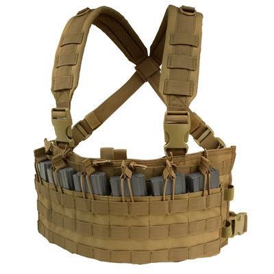 Vesta taktická RAPID ASSAULT CHEST RIG COYOTE BROWN