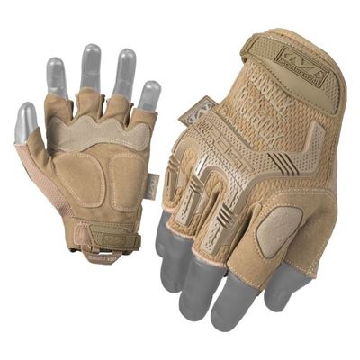 Rukavice Mechanix M-Pact BEZPRSTÉ COYOTE